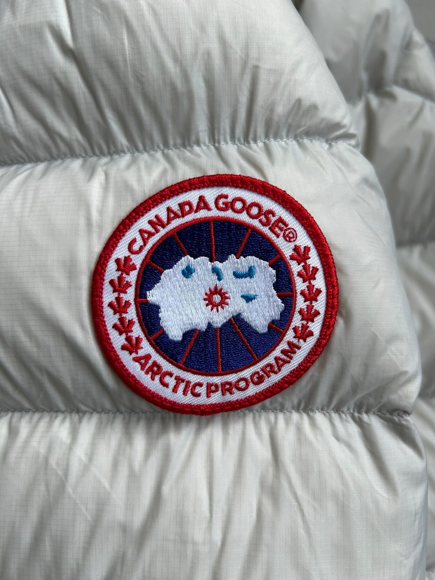 Canada Goose Crofton Down Jacket White