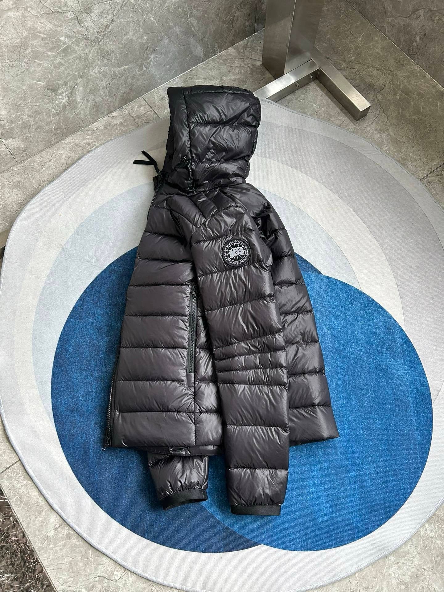 Canada Goose Crofton Down Jacket Black Patch