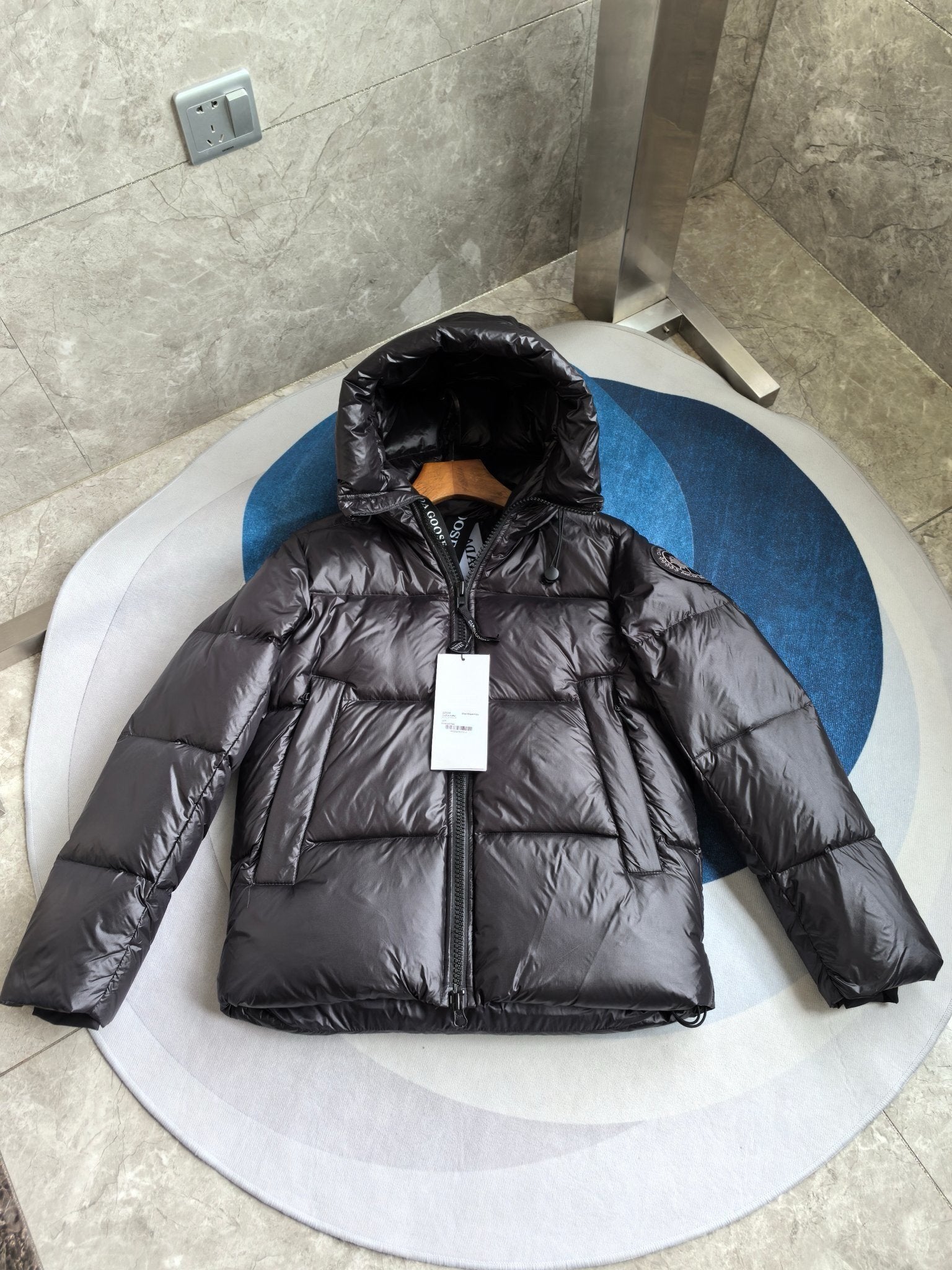 Canada Goose Crofton Puffer Black Patch
