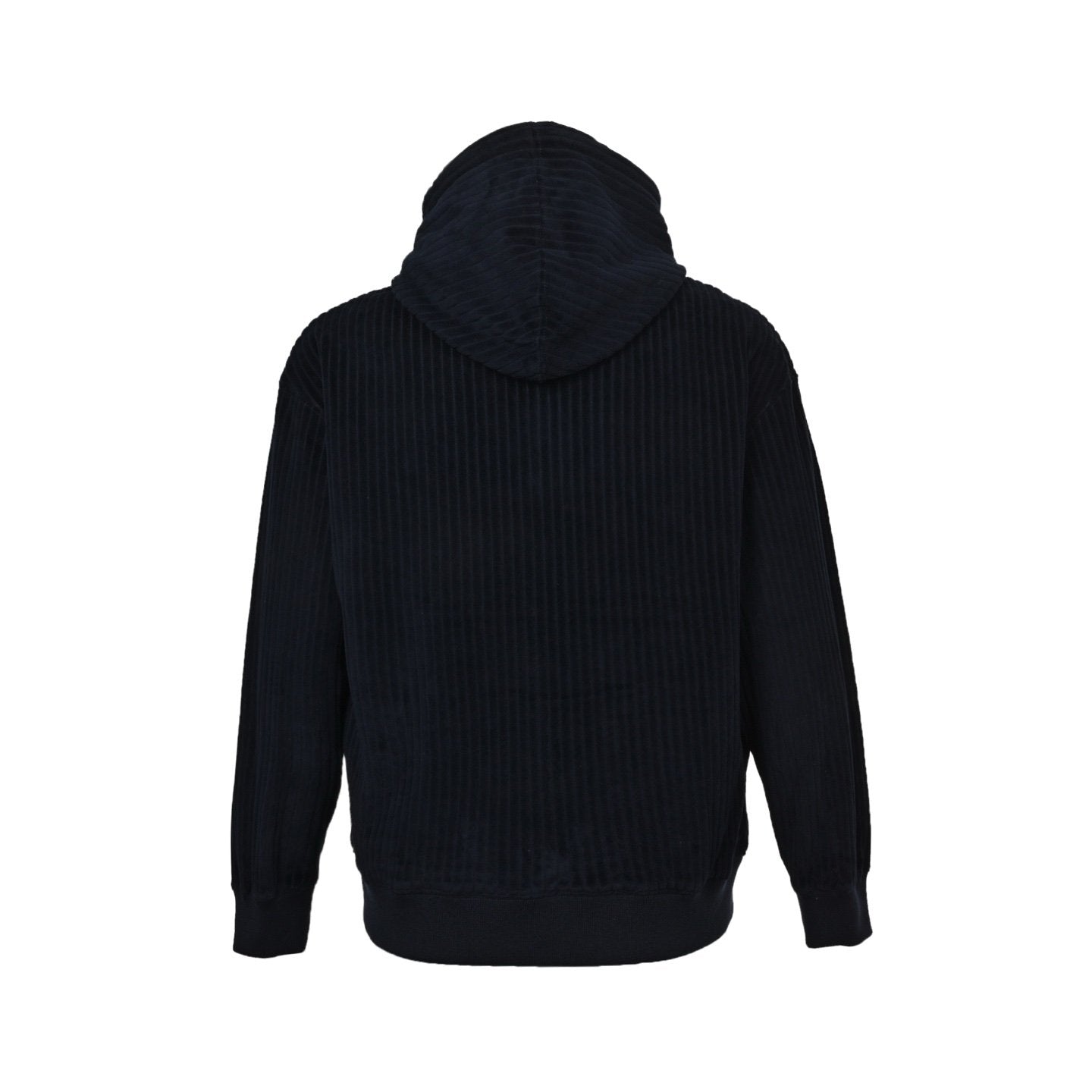Fendi Zipped Hoodie Fabric Blue