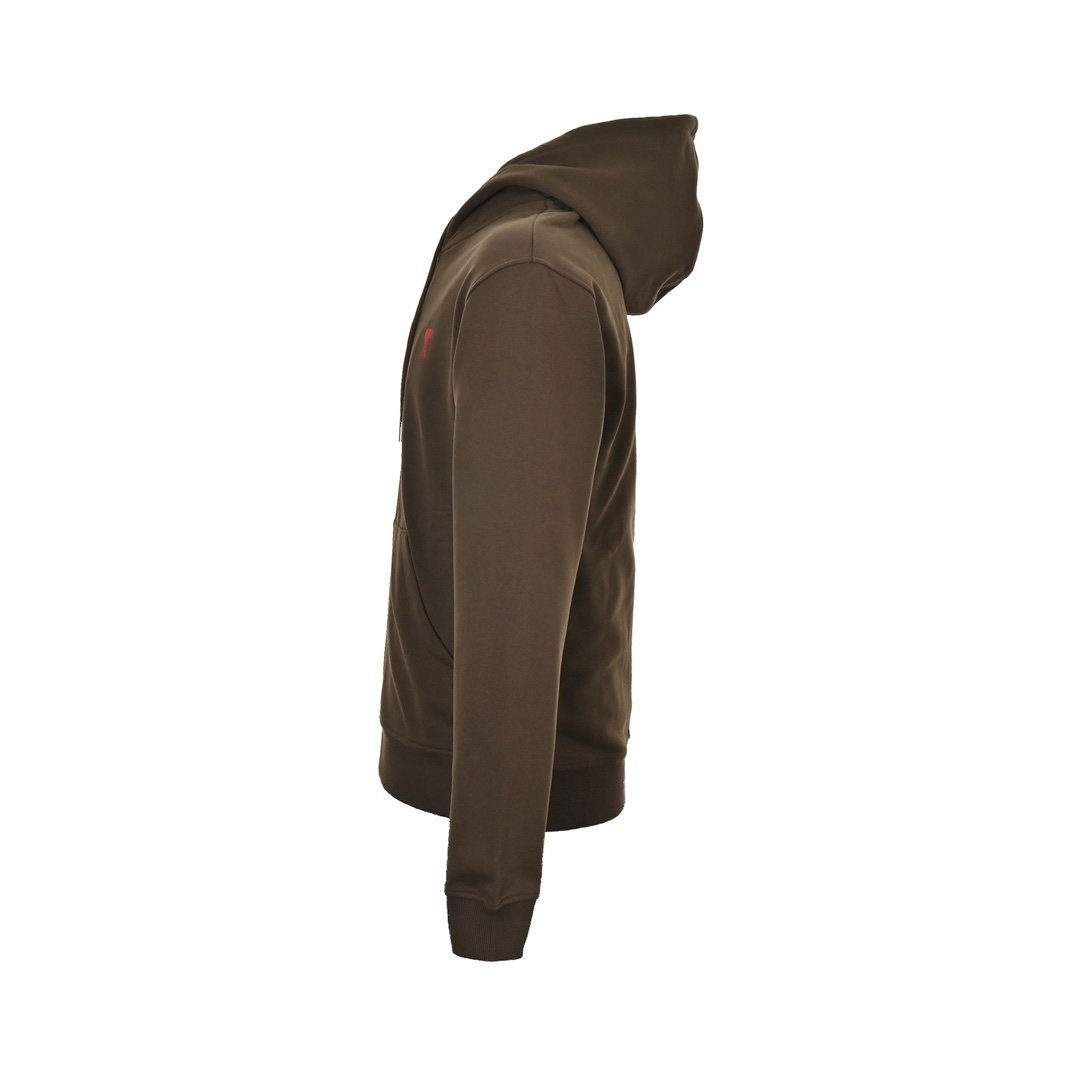 Ami Paris De Coeur Molleton Zip Hoodie
