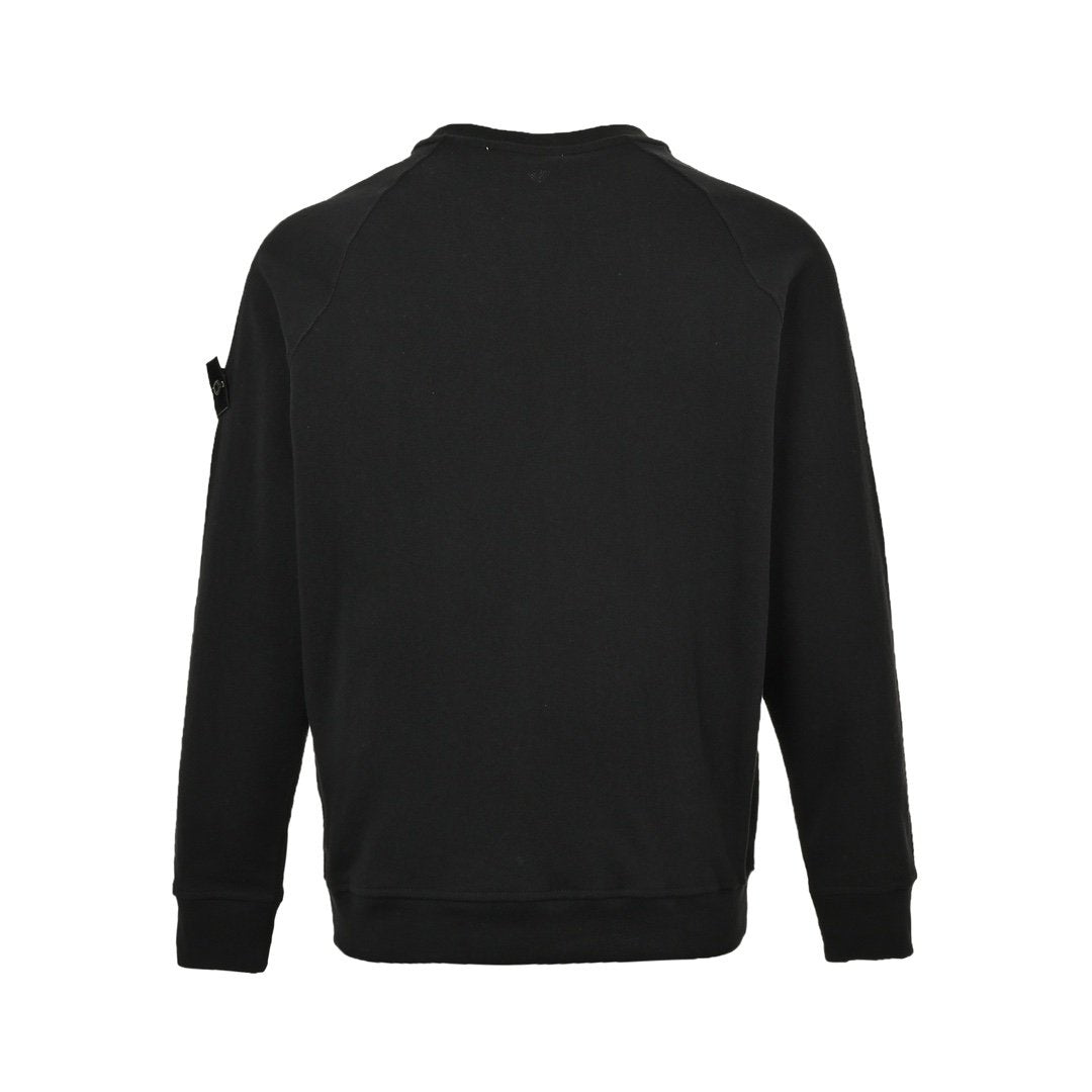 Stone Island Logo Sweater Black