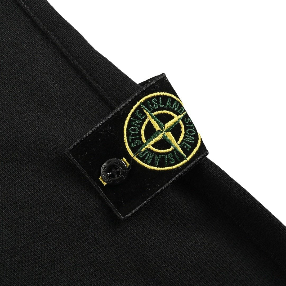 Stone Island Logo Sweater Black