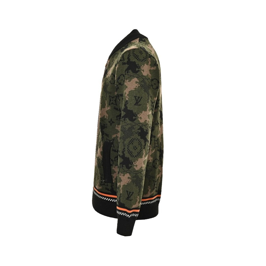 Louis Vuitton Jacquard Wool Bomber Blouson