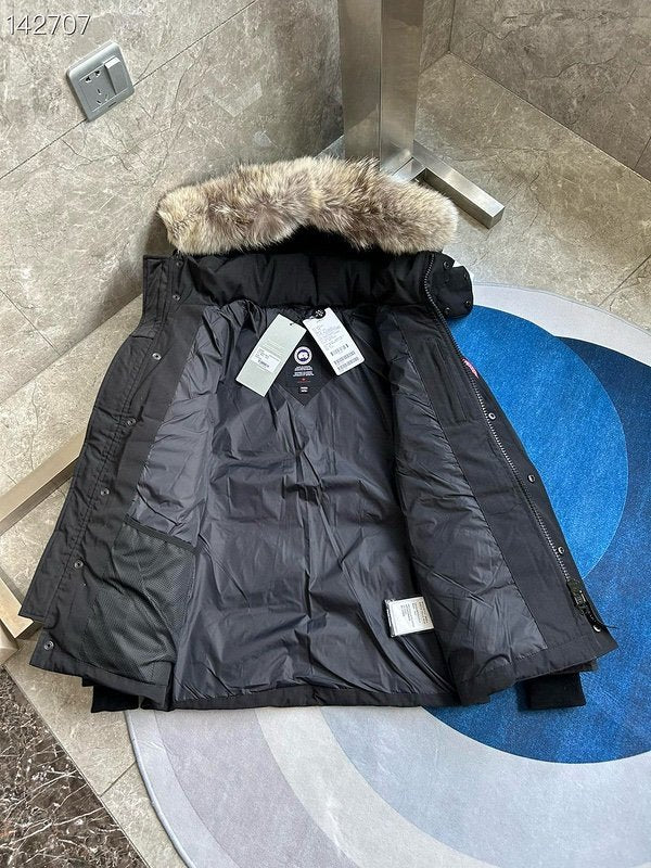 Canada Goose Wyndham Parka Black Fur