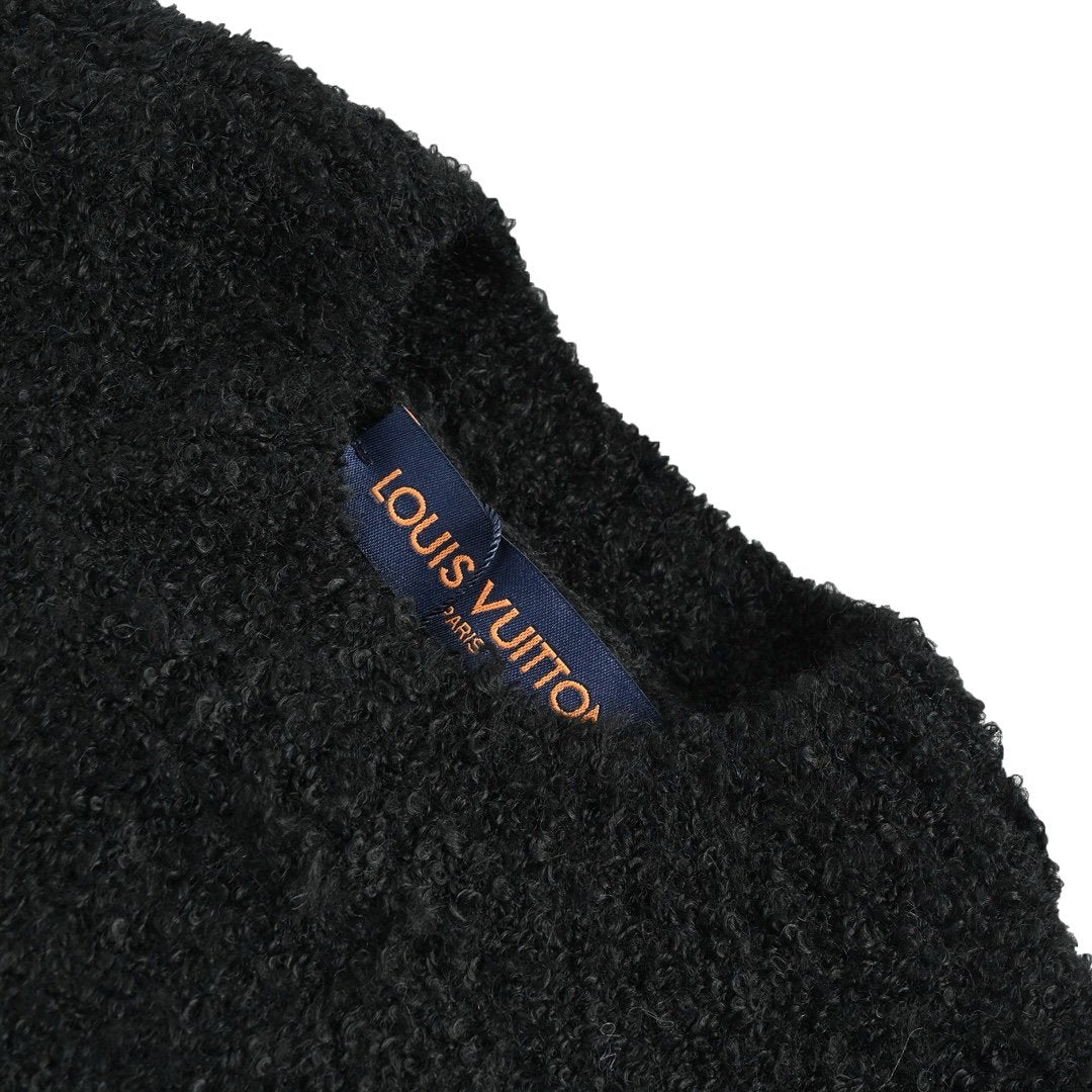 Louis Vuitton LV Intarsia Sweater Black