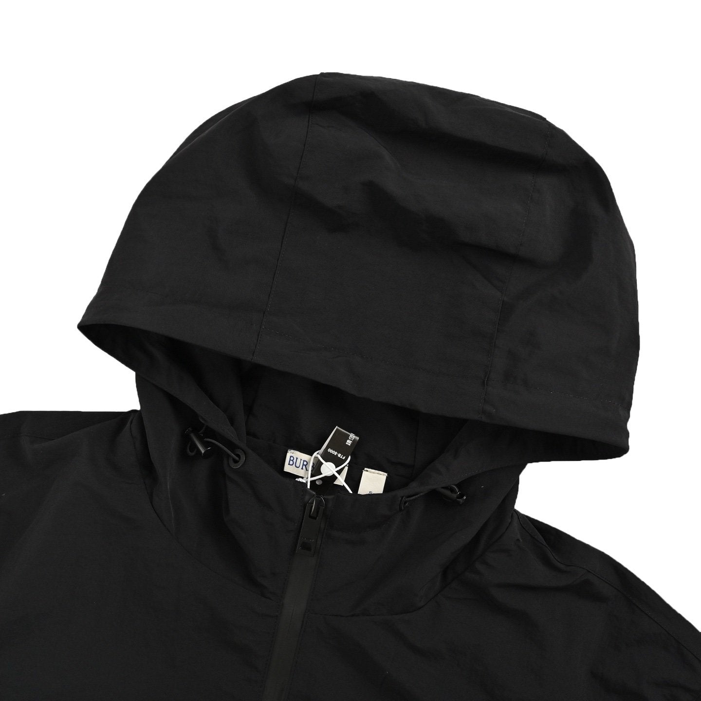 Burberry Nylon Jacket In Black