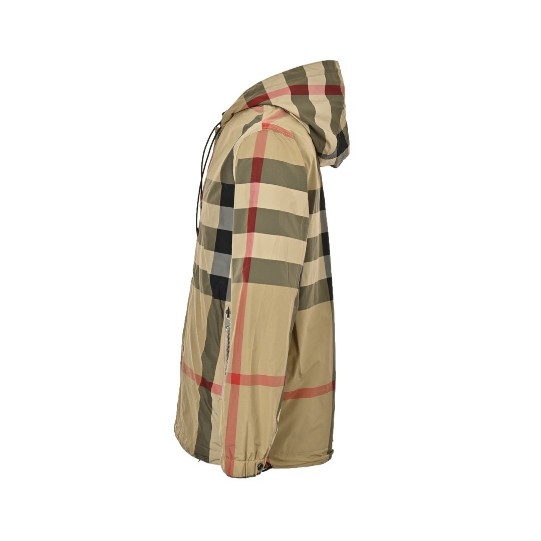 Burberry Reversible Check Hooded Jack