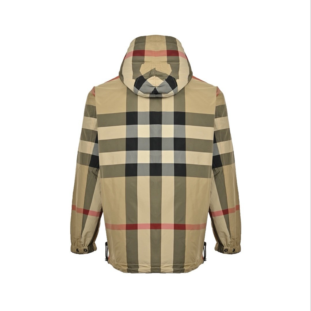 Burberry Reversible Check Hooded Jack