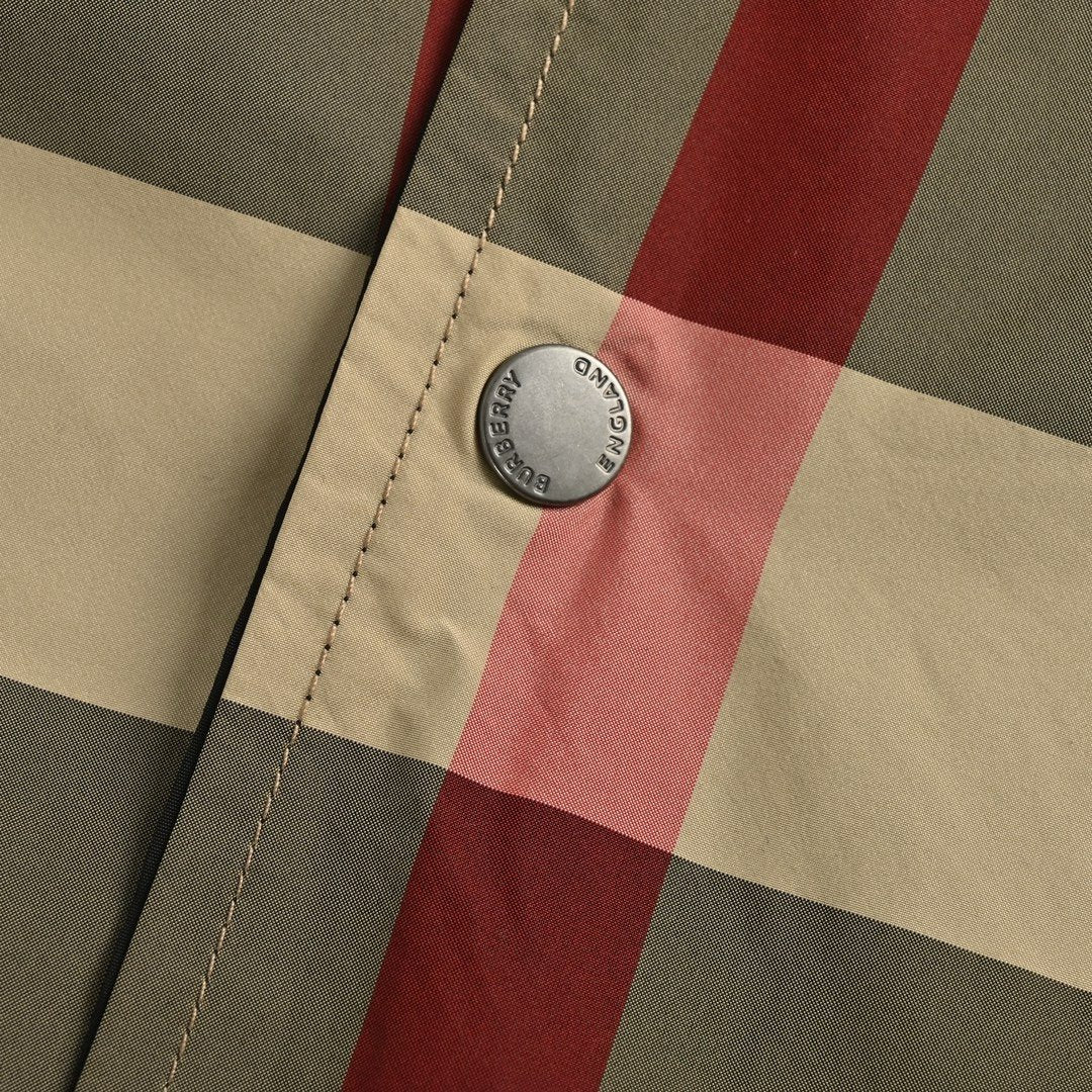 Burberry Reversible Check Hooded Jack
