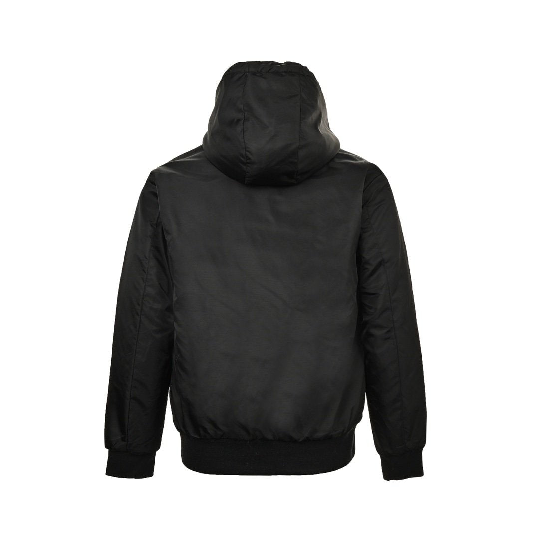 Prada Re-Nylon Bomber Jacket Black