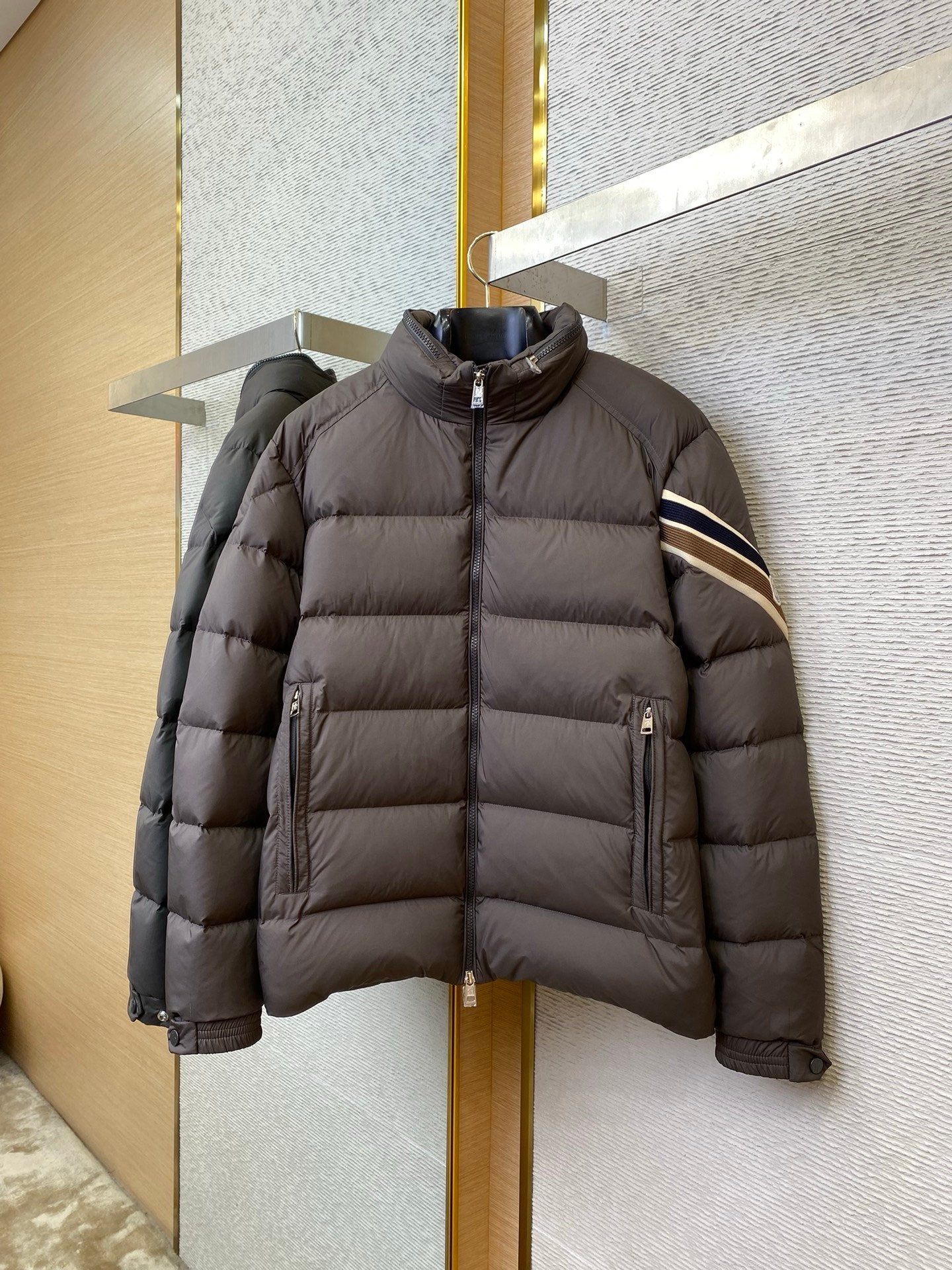Moncler Brown Solayan Down Jacket