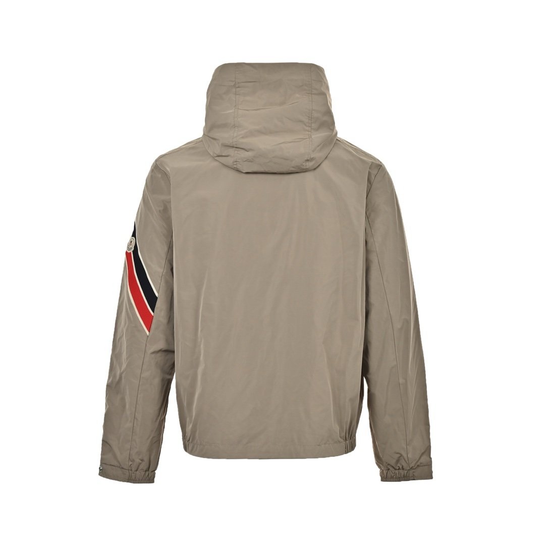 Moncler Taup Clout Hooded Windbreaker