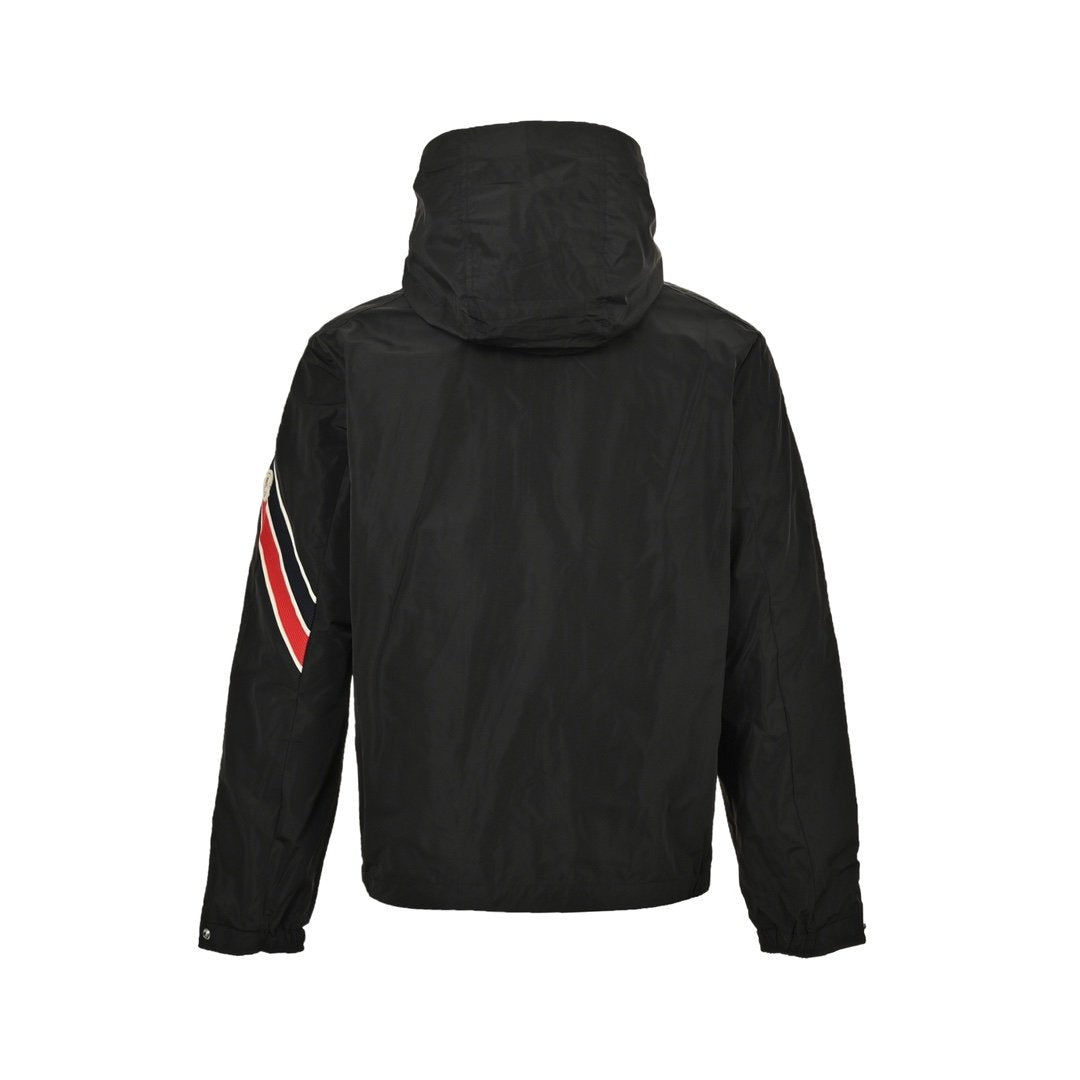 Moncler Black Clout Hooded Windbreaker