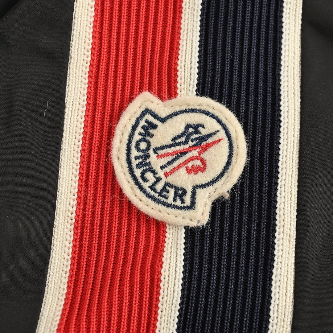 Moncler Black Clout Hooded Windbreaker