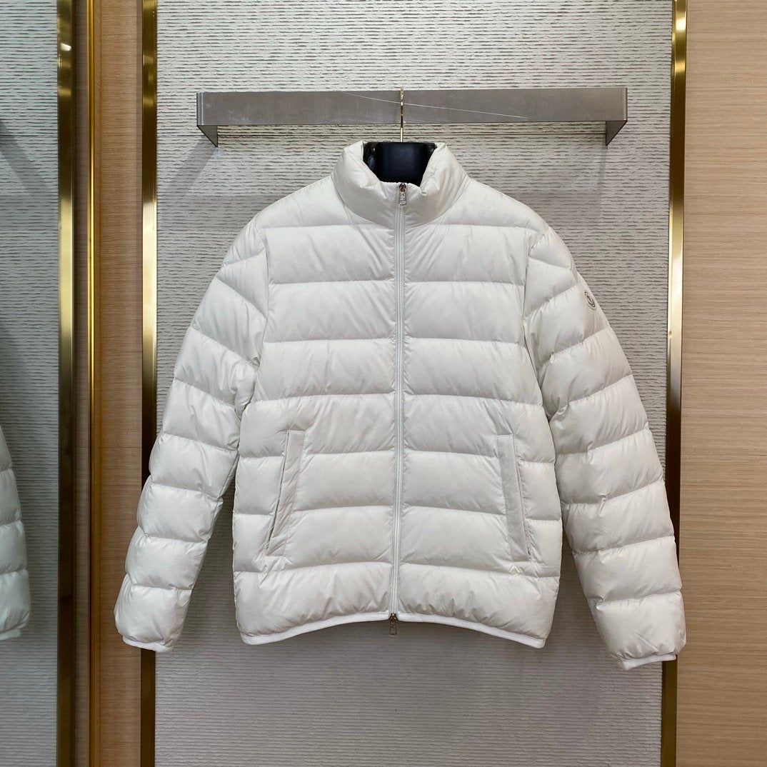 Moncler Baudinet Puffer Down Jacket White