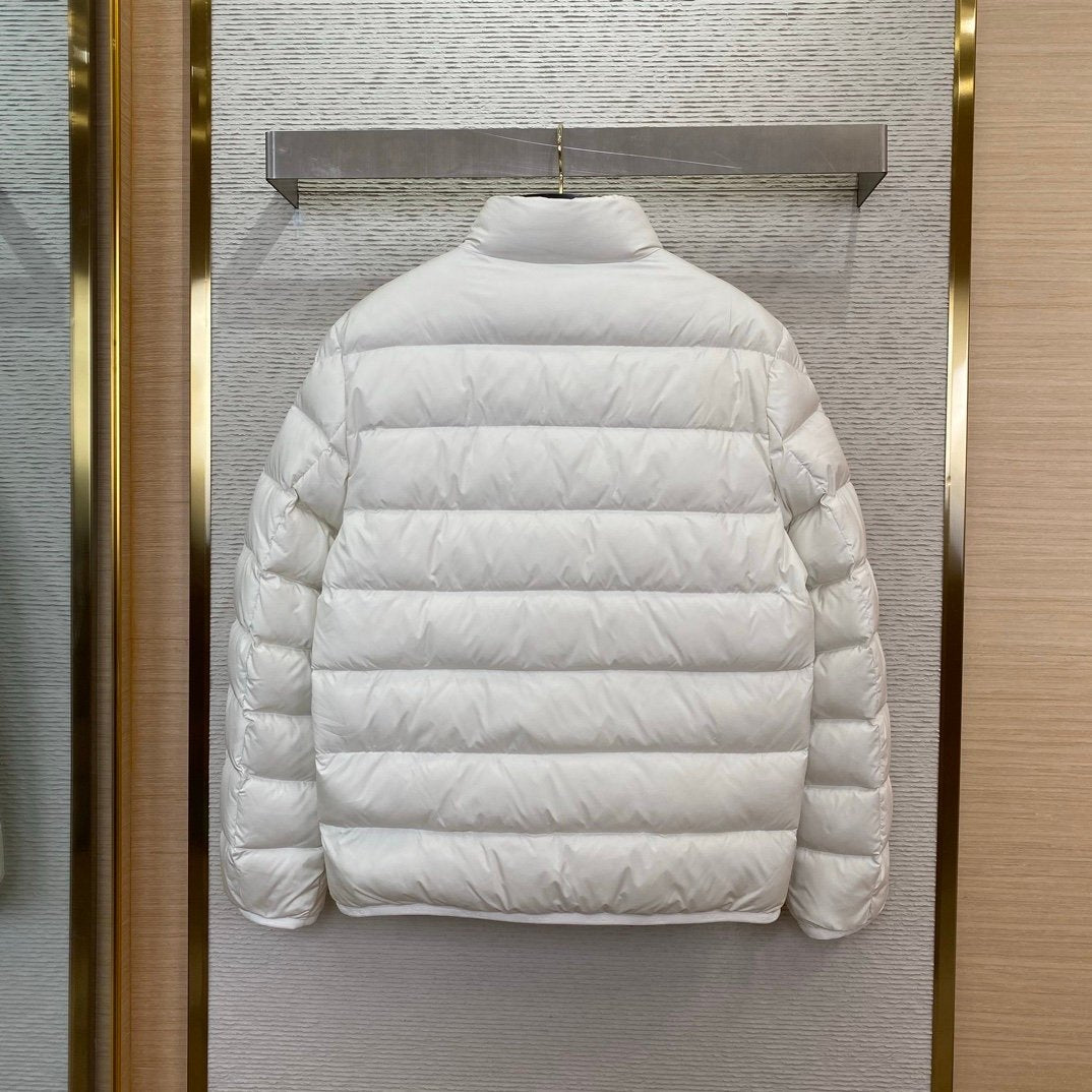 Moncler Baudinet Puffer Down Jacket White