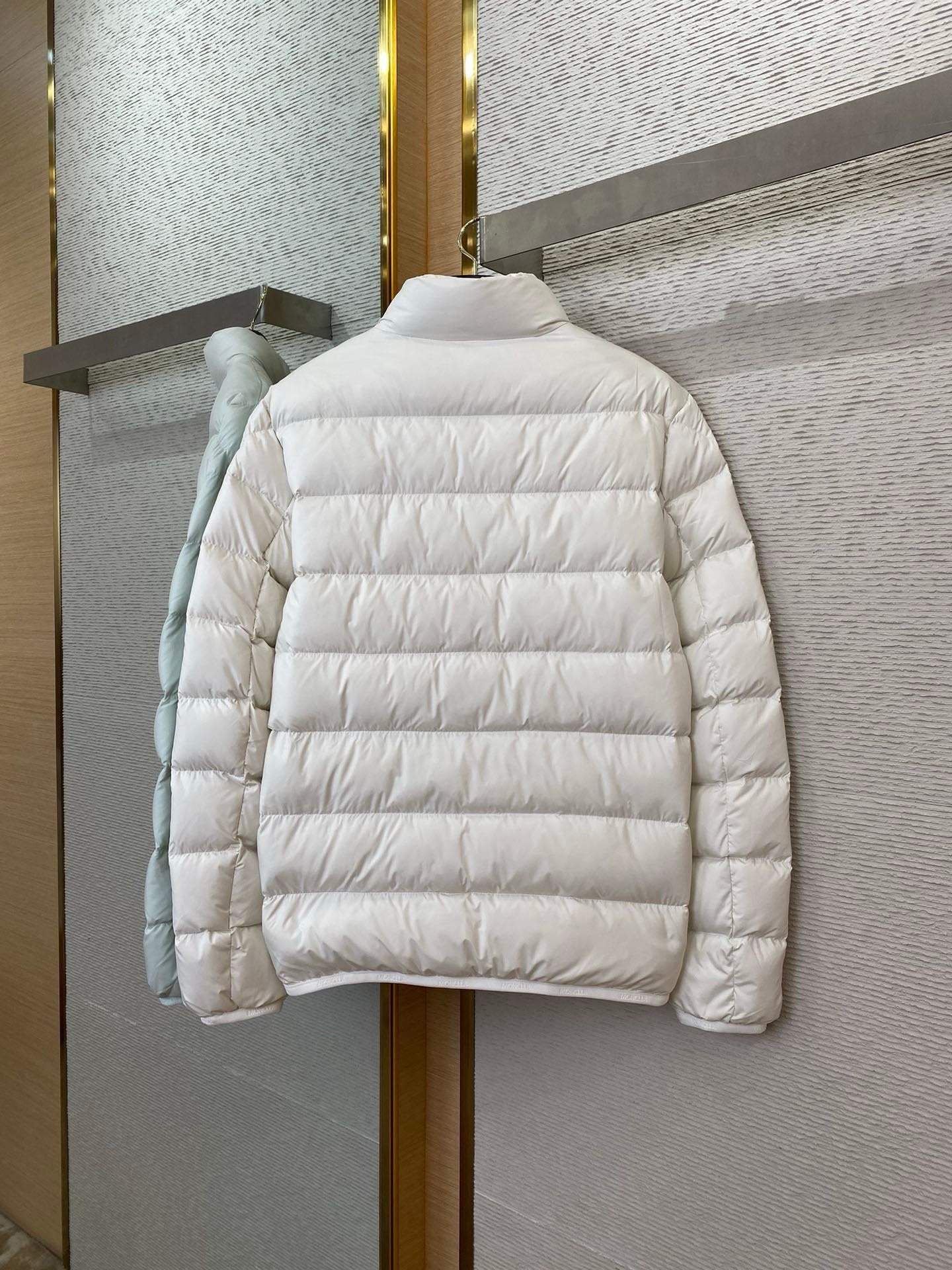Moncler Baudinet Puffer Down Jacket White