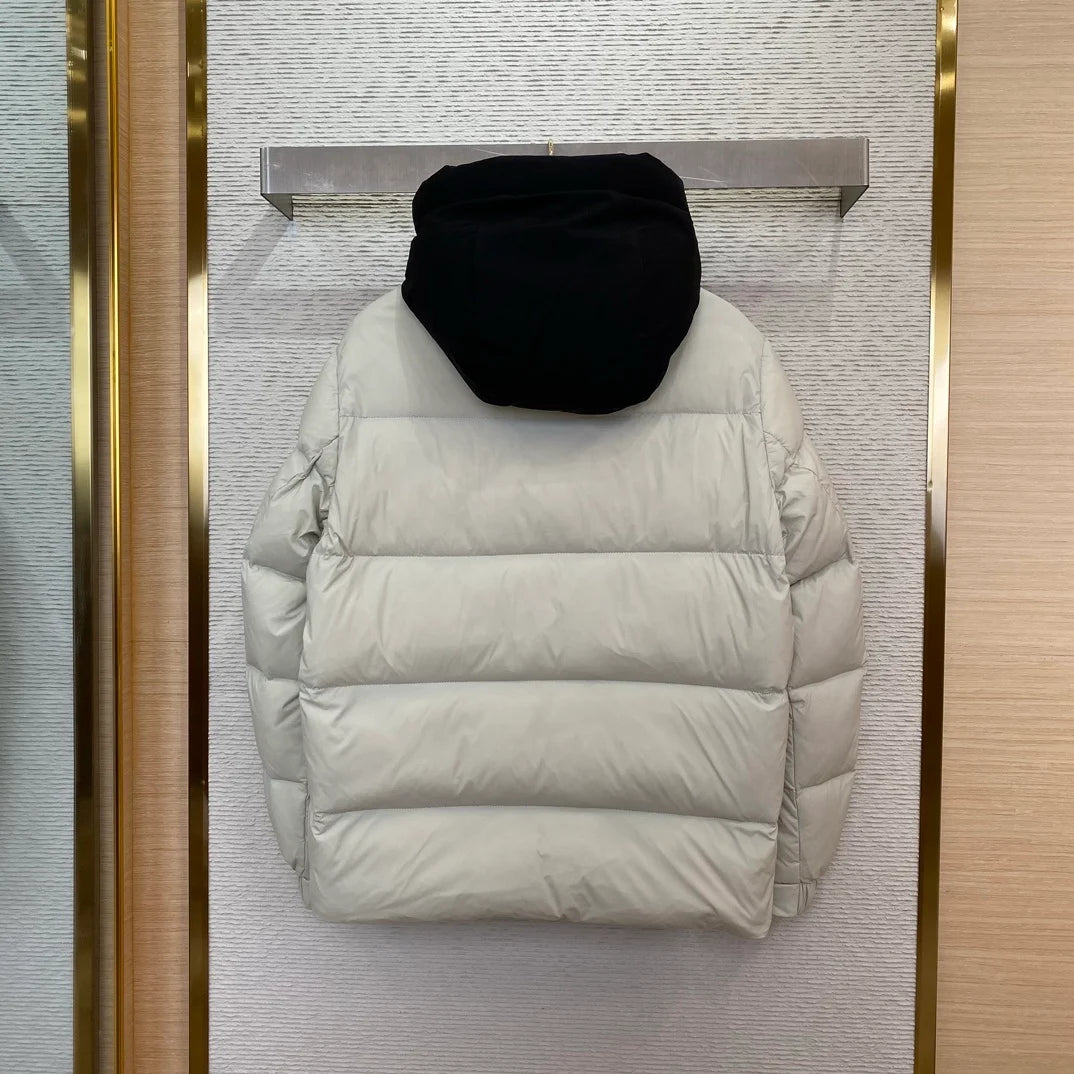 Moncler Madeira Down Jacket White/Black