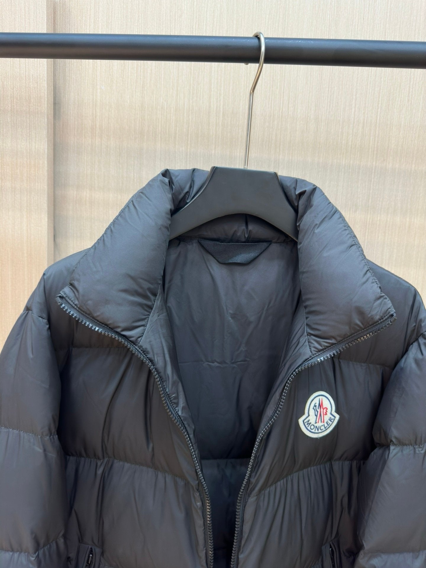 Moncler Black Citala Short Down Jacket Black