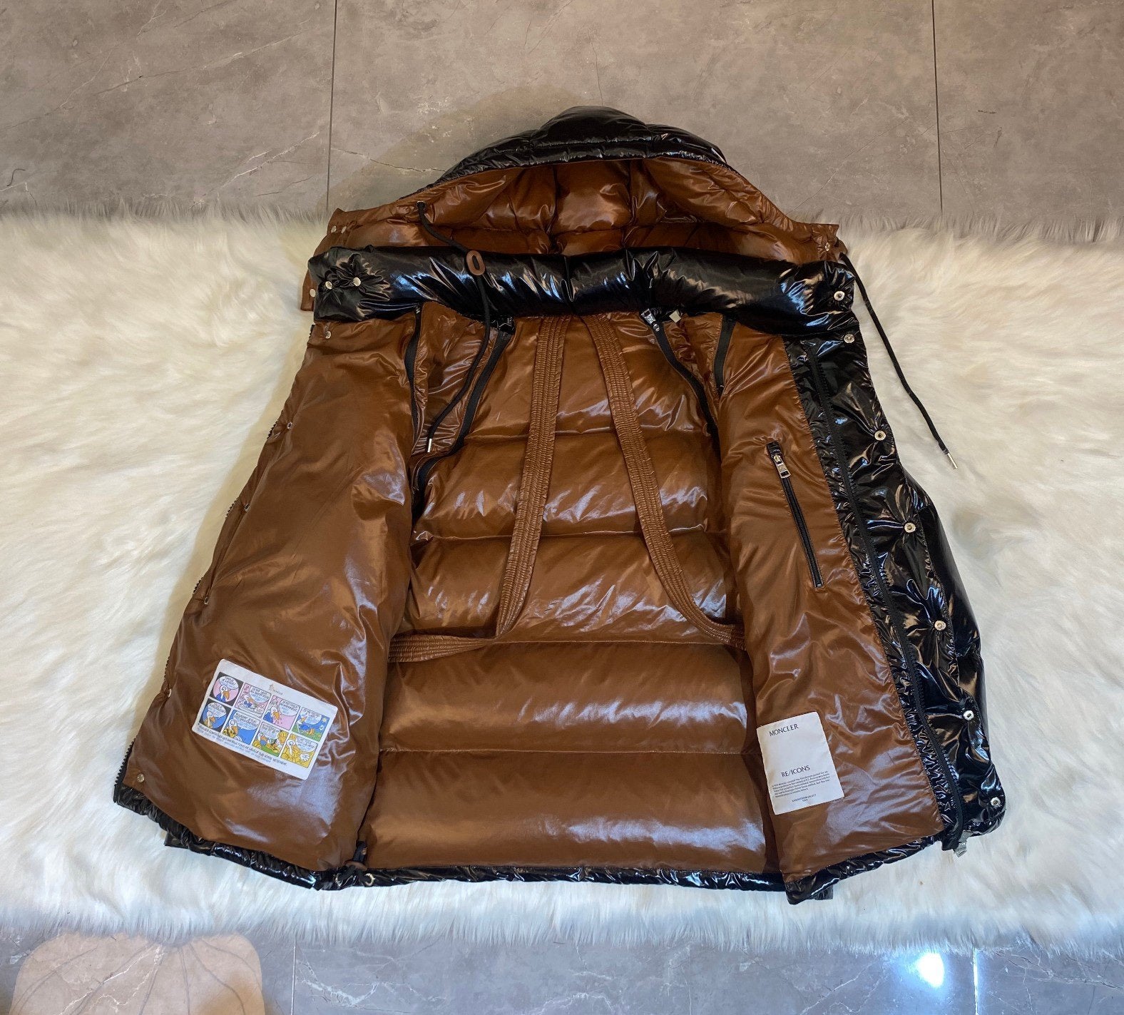 Moncler Karakorum Ripstop Hooded Down Jacket Black
