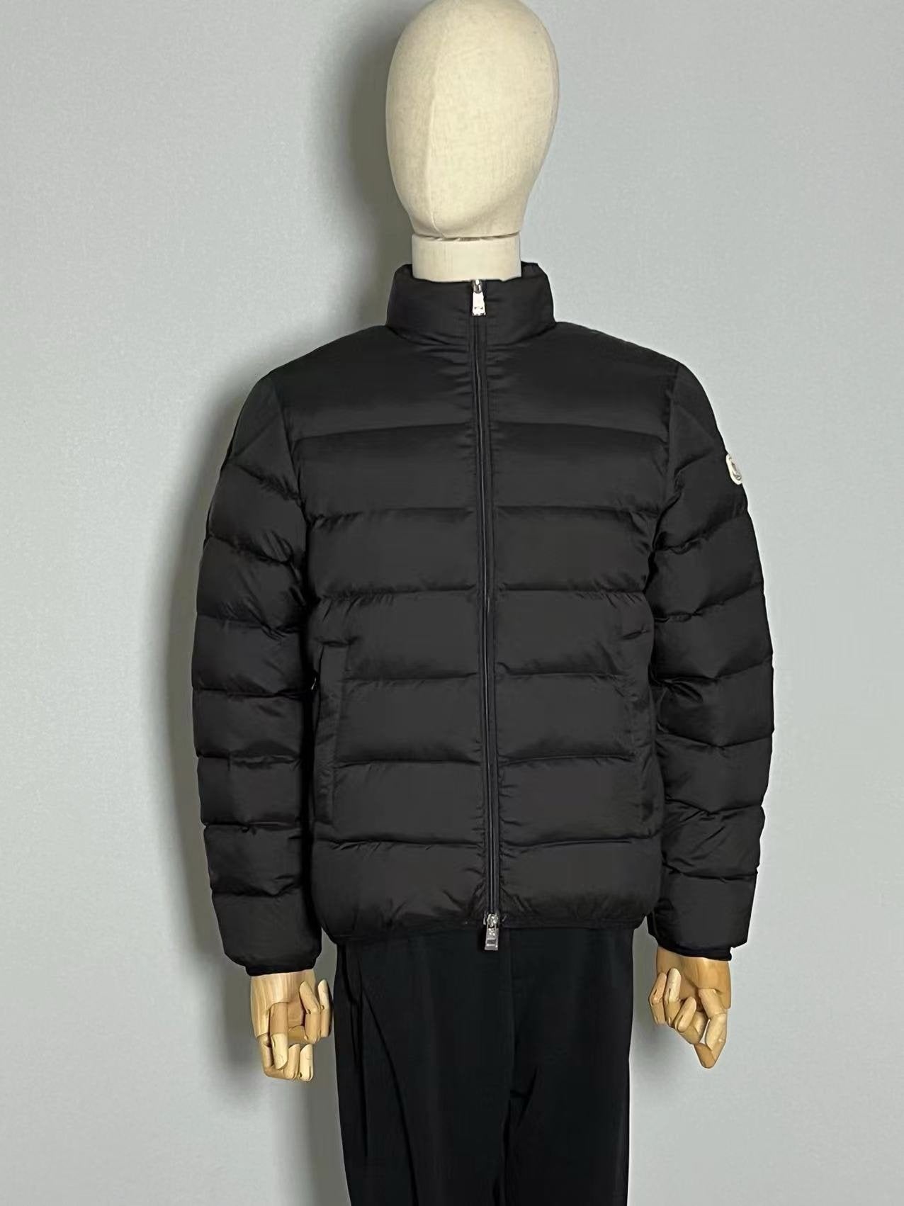 Moncler Baudinet Puffer Down Jacket Black