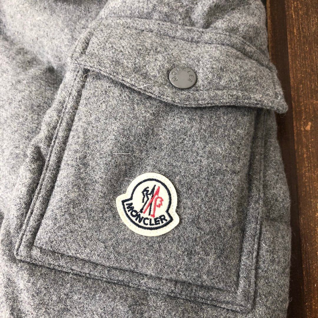 Moncler Enfant Montgenevre Jacket Grey