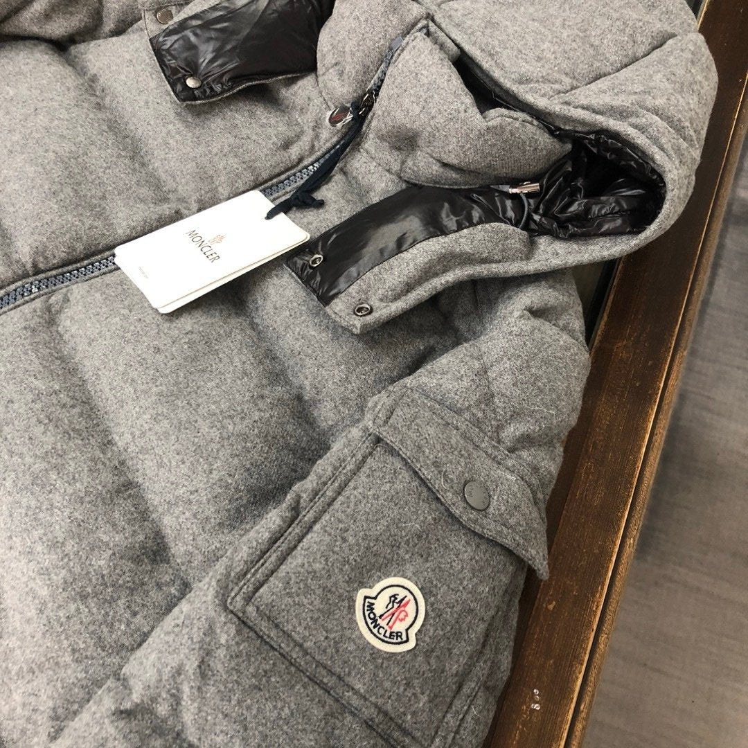 Moncler Enfant Montgenevre Jacket Grey