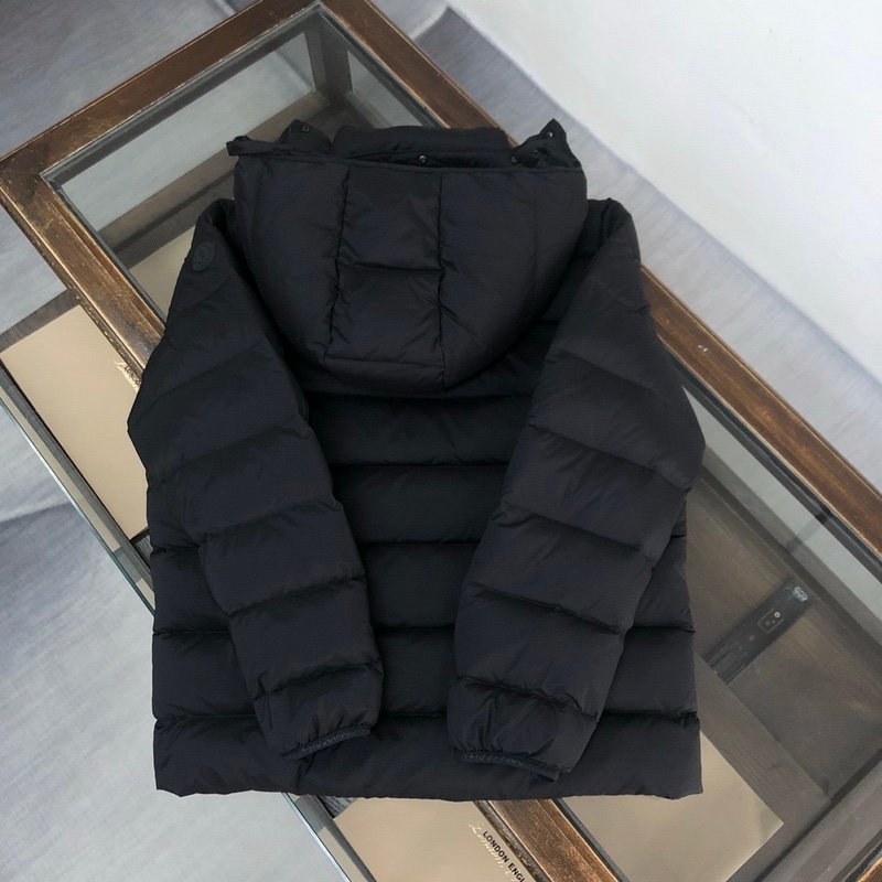 Moncler Ume Short Down Jacket Black