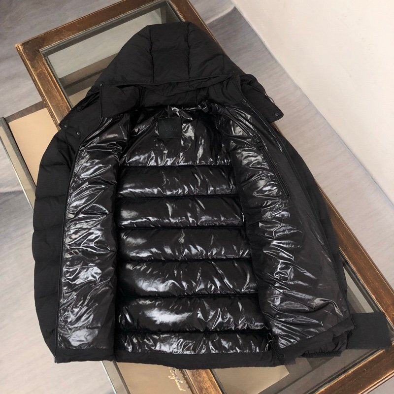 Moncler Ume Short Down Jacket Black