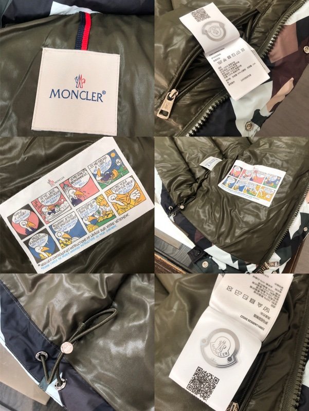 Moncler Mosa Hooded Puffer Jacket Green