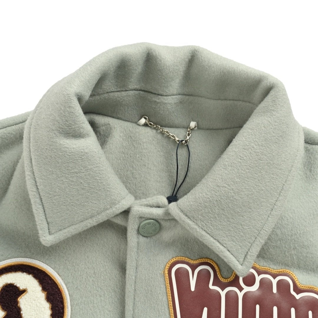 Louis Vuitton Varsity Leather Blouson