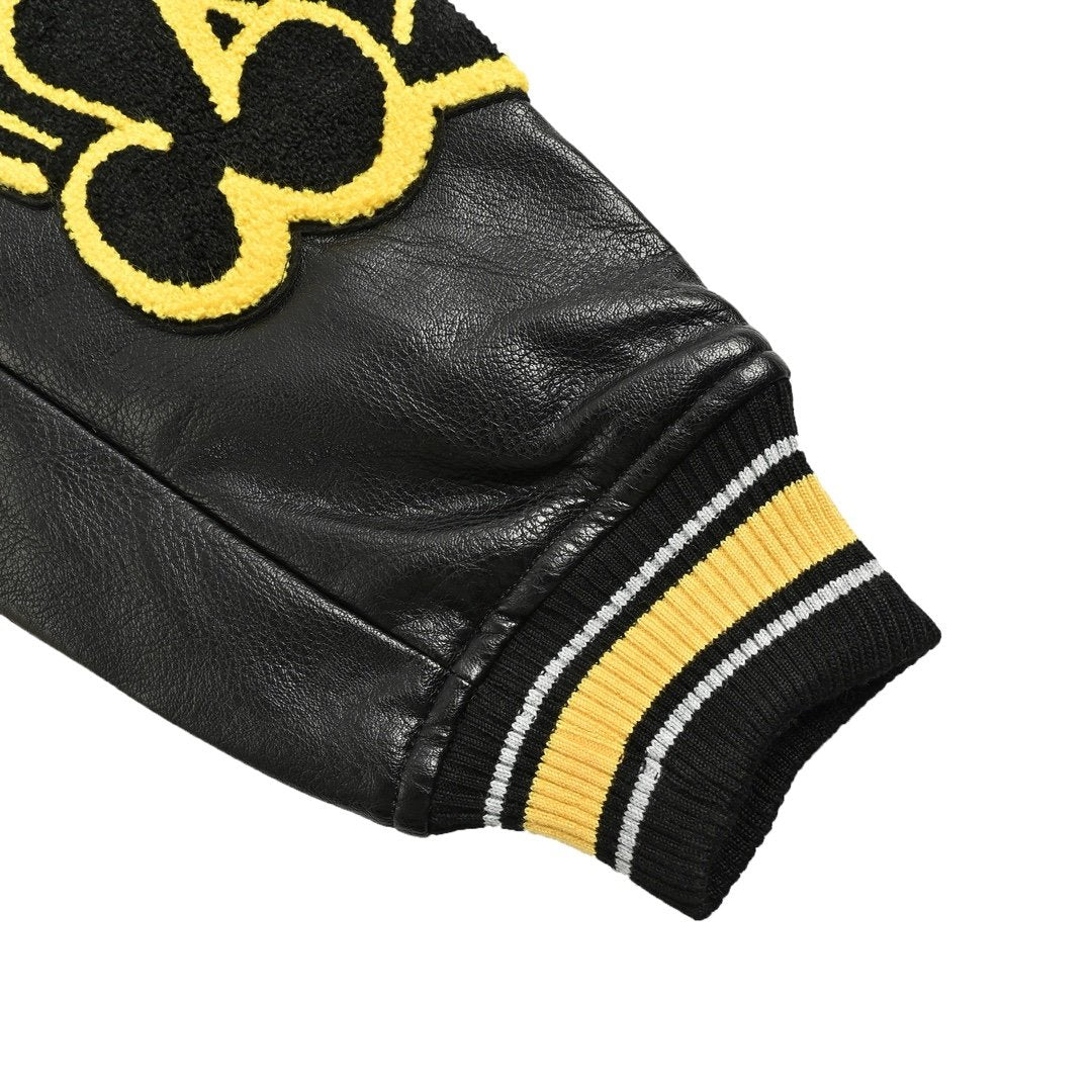 Louis Vuitton Embroidered Varsity Blouson Yellow
