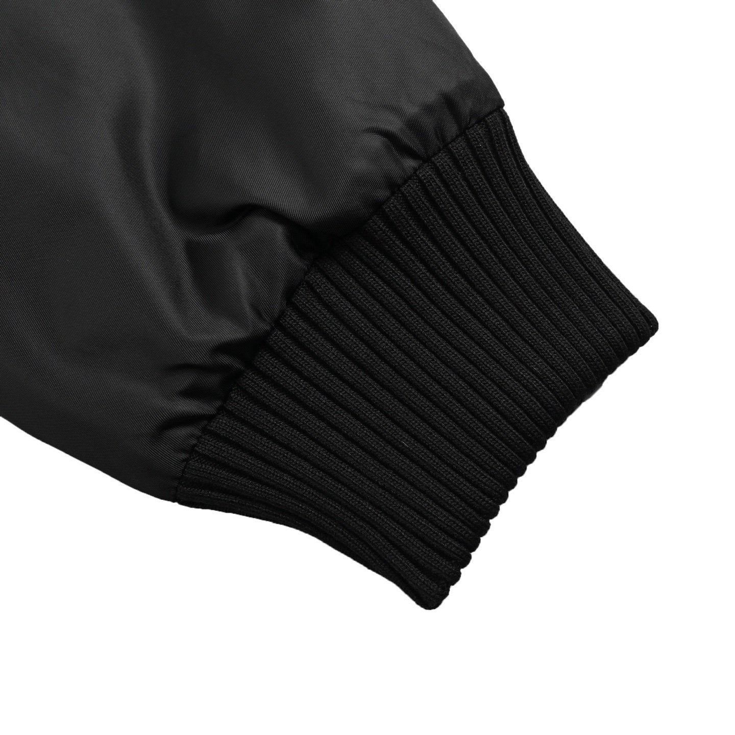 Prada Re-Nylon Bomber Jacket Black