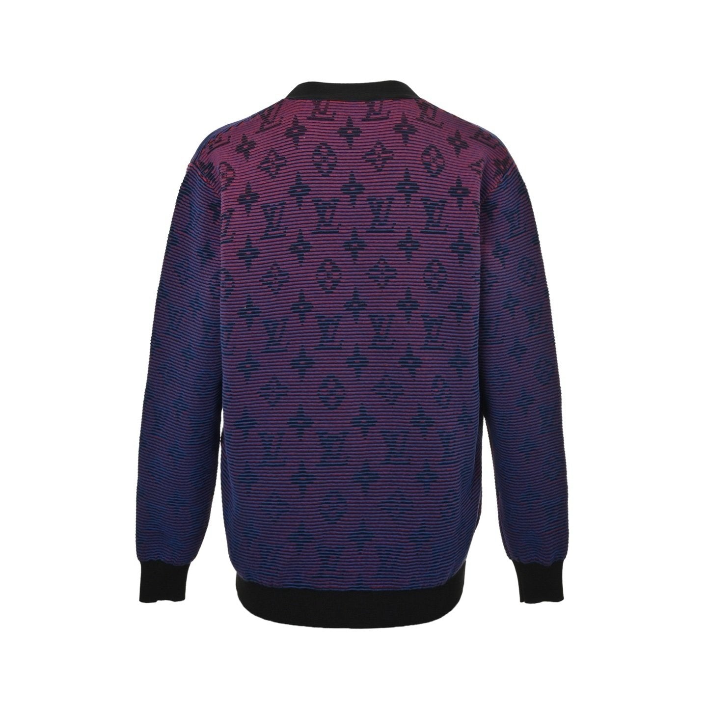 Louis Vuitton Optical Monogram Jacquard Cardigan