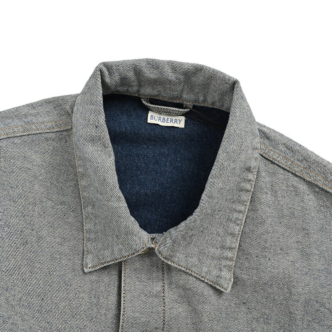 Burberry EKD Denim Jacket Denim Blue