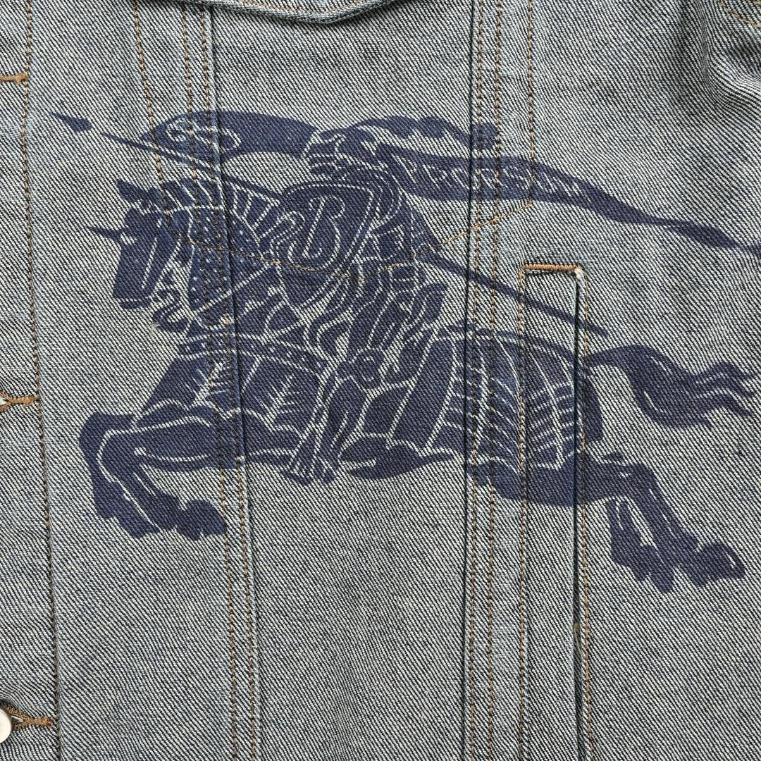 Burberry EKD Denim Jacket Denim Blue