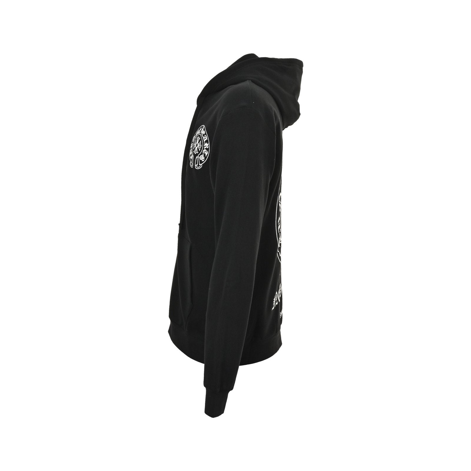 Chrome Hearts Horseshoe Logo Zip Up Black
