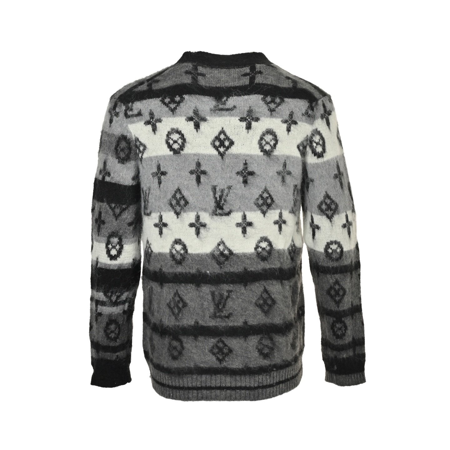 Louis Vuitton x Yayoi Kusama Cardigan Grey Black White