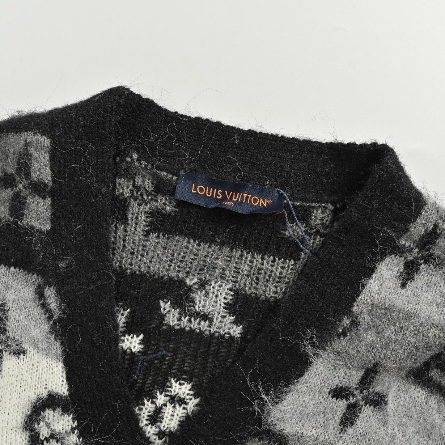 Louis Vuitton x Yayoi Kusama Cardigan Grey Black White