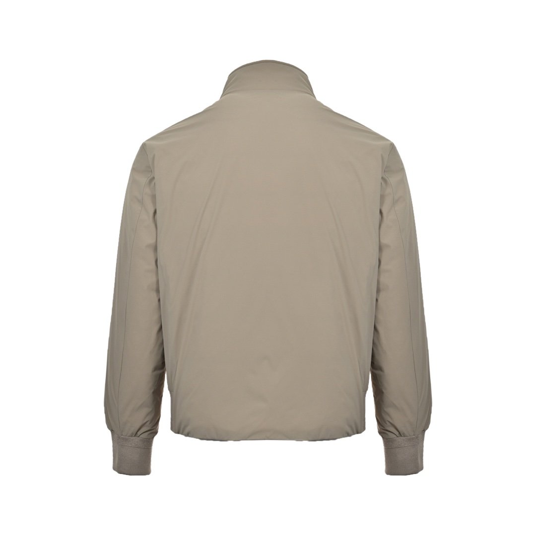 Moncler Albergian Padded Jacket Beige