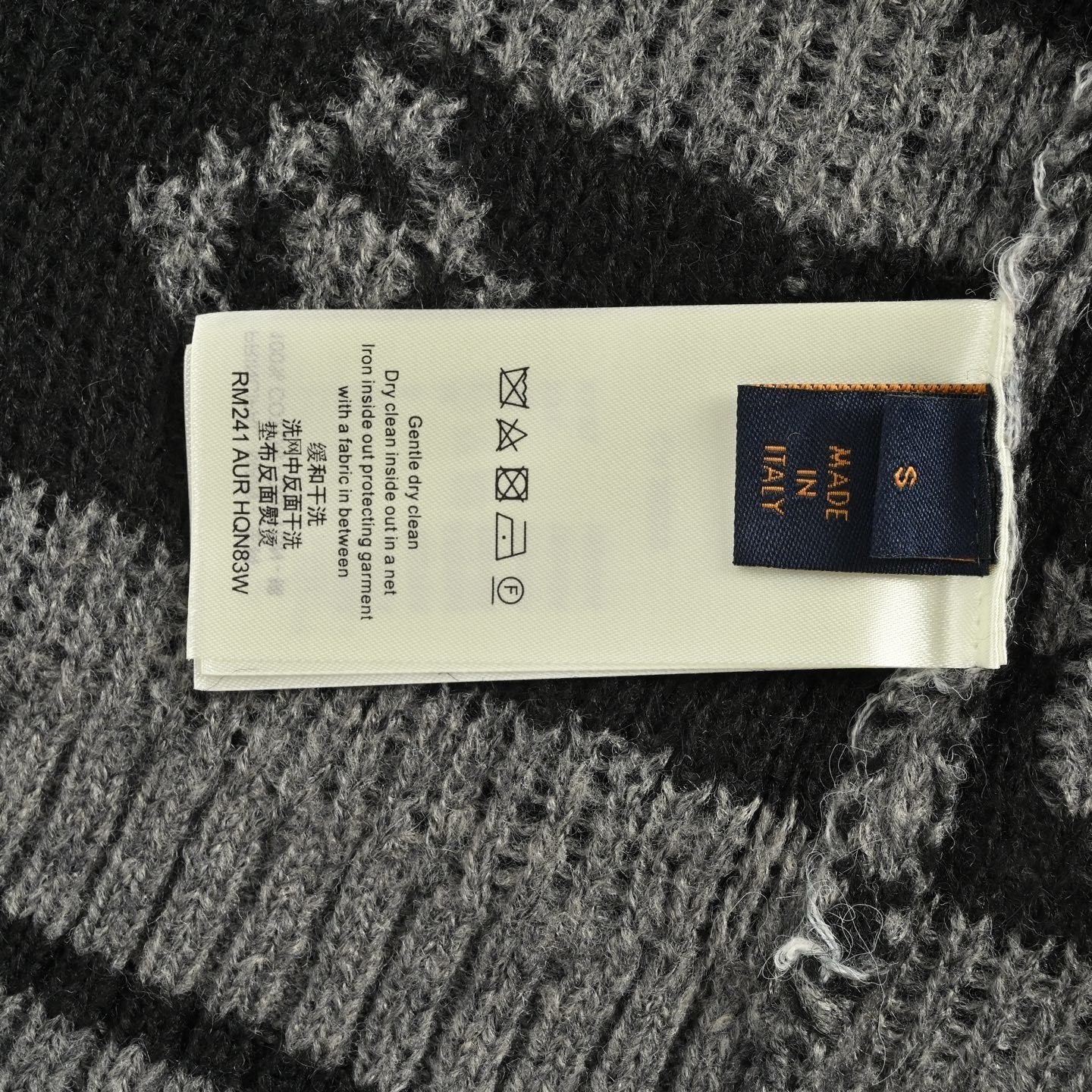 Louis Vuitton x Yayoi Kusama Cardigan Grey Black White