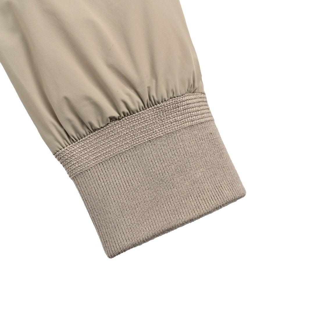 Moncler Albergian Padded Jacket Beige