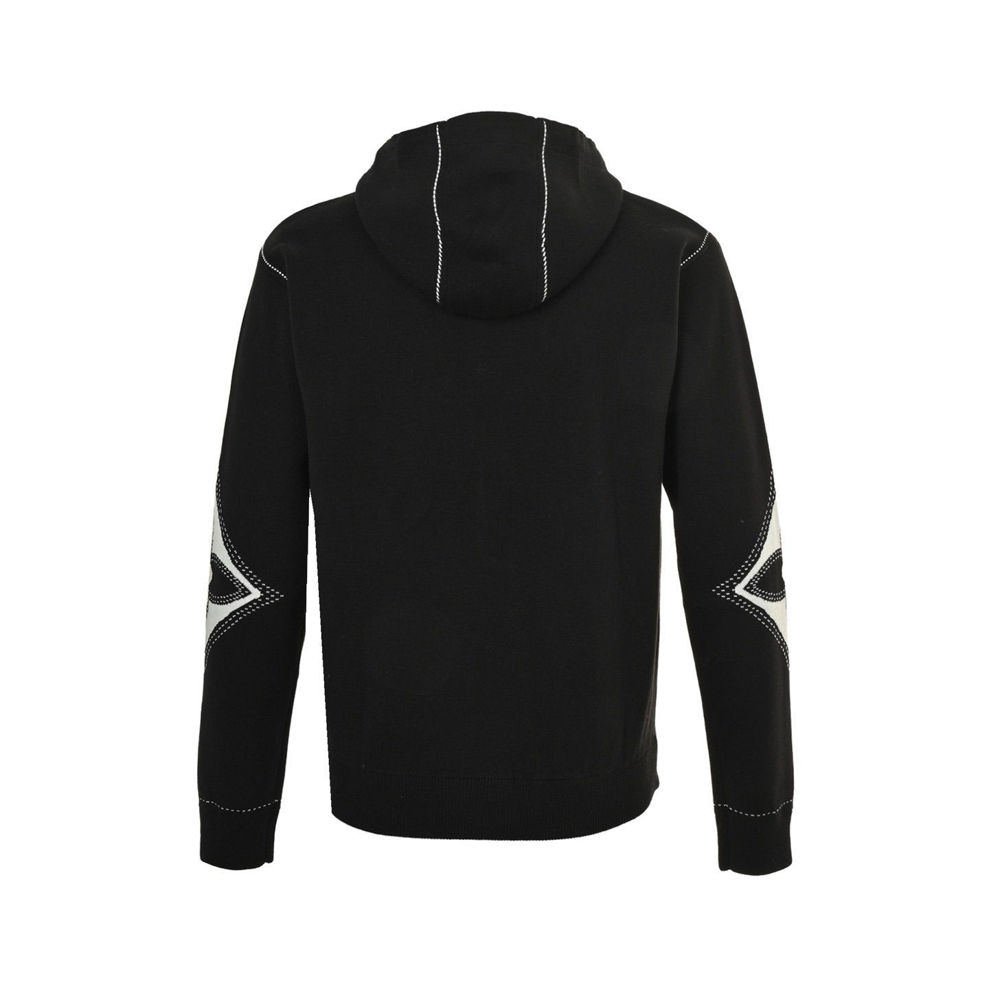 Louis Vuitton Graphic Intarsia Zipped Cotton Zip Hoodie