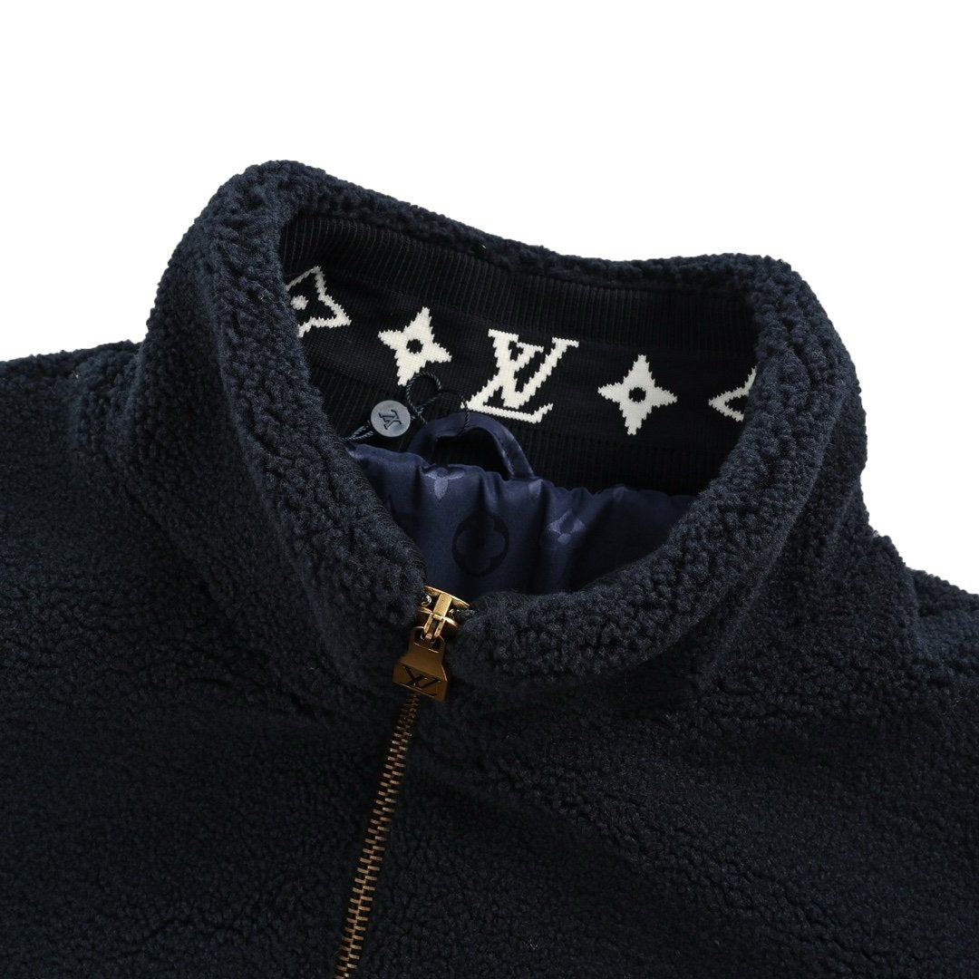 Louis Vuitton Technical Fleece Blouson Navy