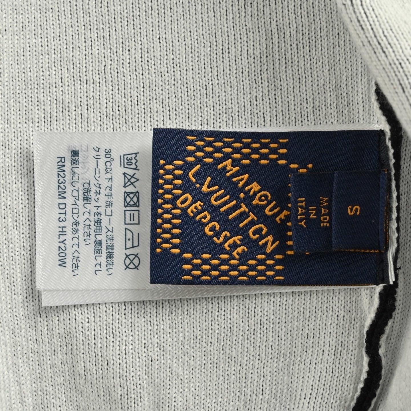 Louis Vuitton Graphic Intarsia Zipped Cotton Zip Hoodie
