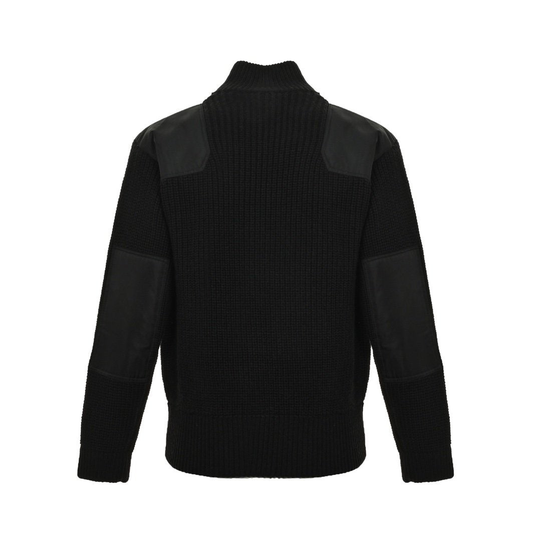 Prada Wool & Cashmere Cardigan Black