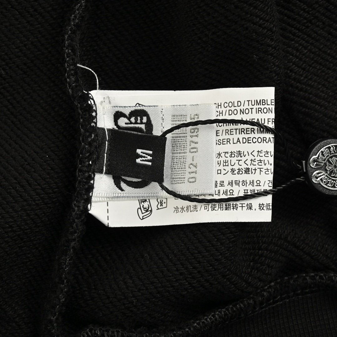Chrome Hearts Cemetery Print Hoodie Black