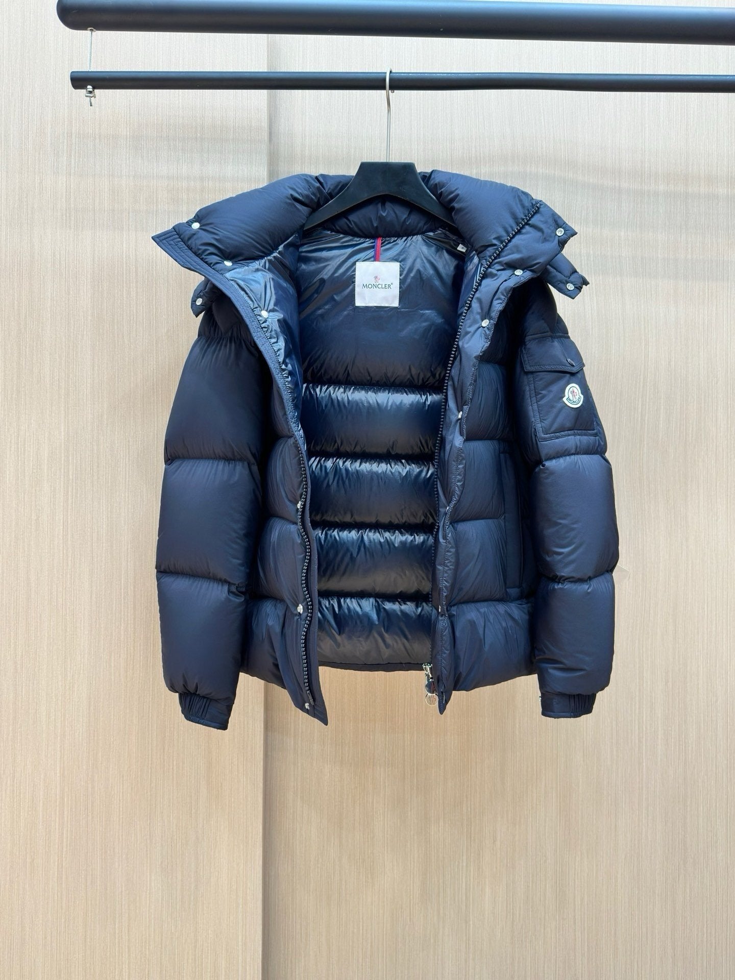 Moncler Vezere Down Jacket Navy Blue