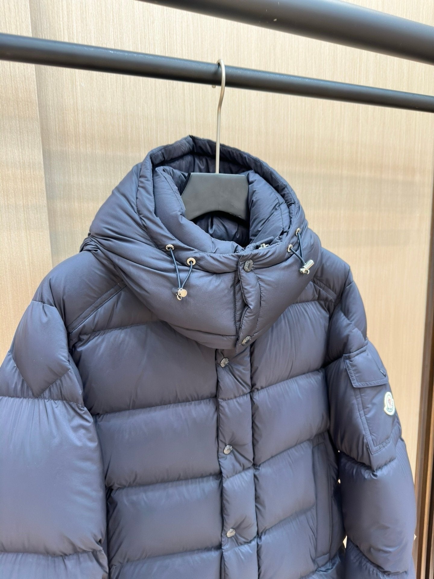 Moncler Vezere Down Jacket Navy Blue